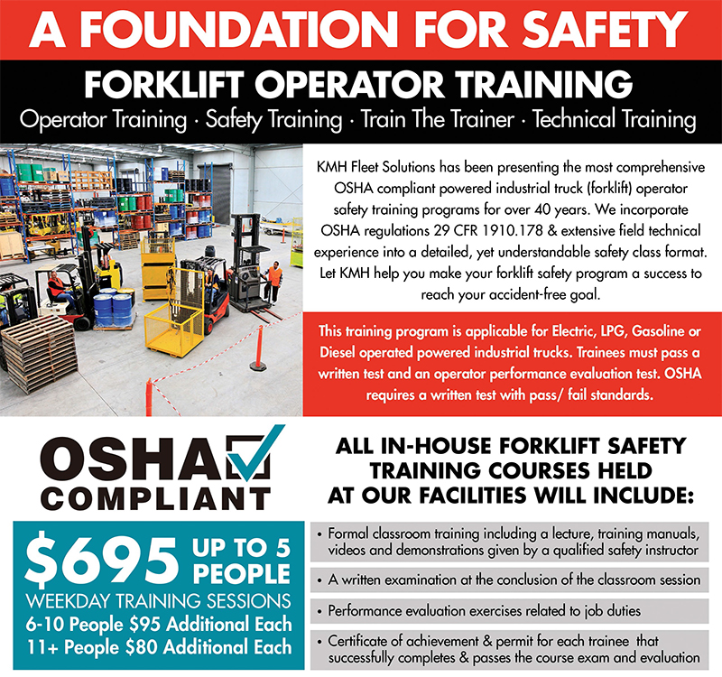 Forklift Training Classes